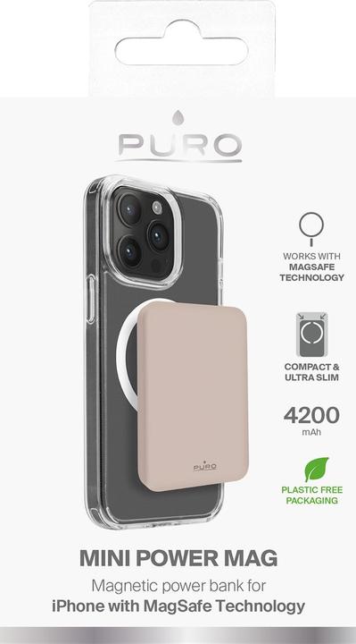 Produktbild Puro Powerbank (4200 mAh, 15 W, 14.50 Wh)