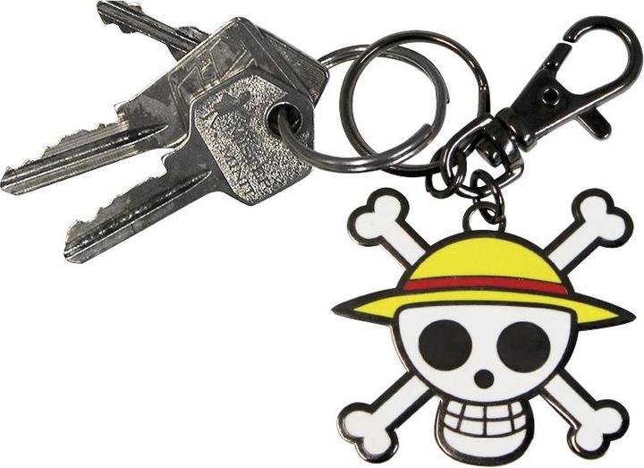 Produktbild ABYstyle ONE PIECE - Schlüsselanhänger - Skull - Luffy Ruffy