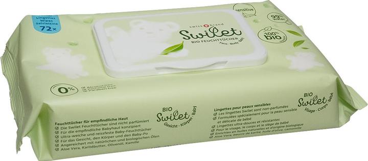 Produktbild Swilet Bio-Feuchttücher (864 Stück)