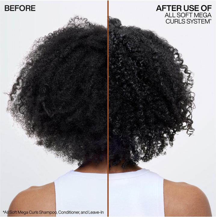 Actual product image Redken all soft mega curls shampoo (300 ml, Liquid shampoo)