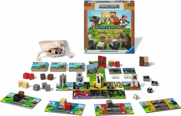 Produktbild Ravensburger Gra Minecraft dla dzieci Uratuj wioskę (Deutsch)