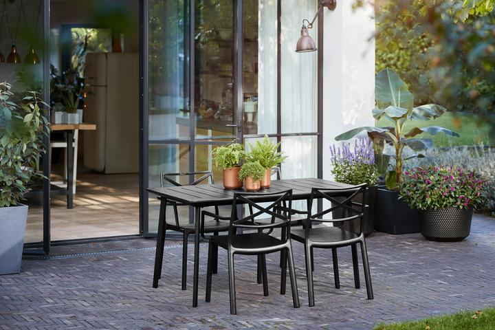 Actual product image Best Stacking Chair Torino graphite