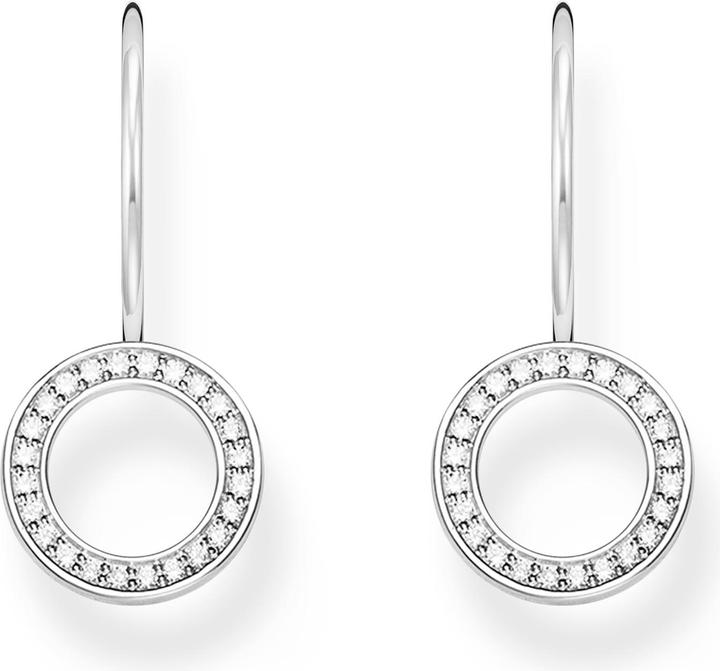 Image du produit Thomas Sabo Boucles d'oreilles en forme de cercle avec pierres blanches Argent (Argent sterling 925)