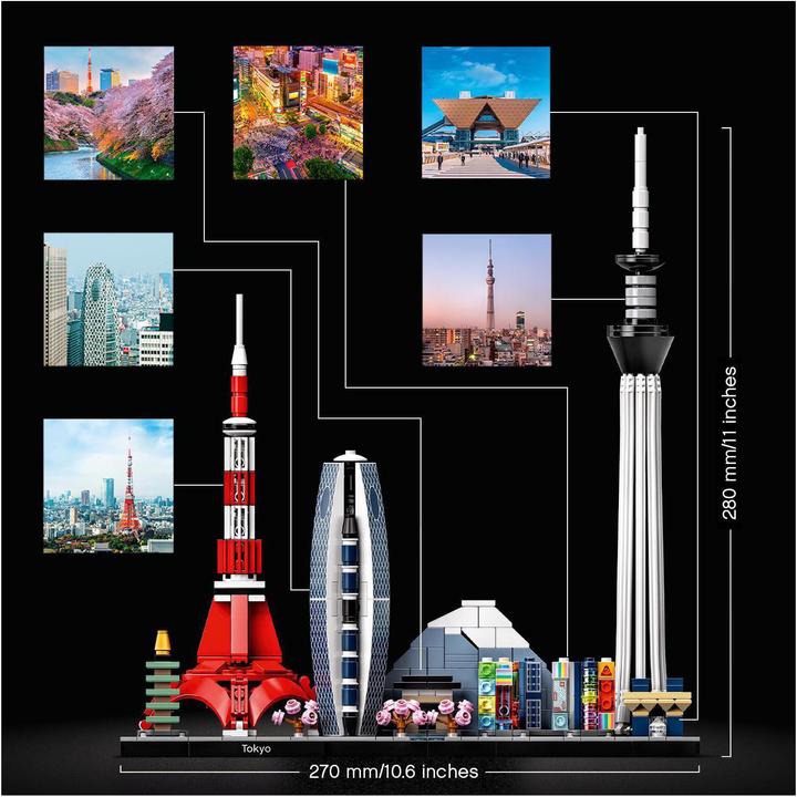 Actual product image LEGO Tokyo (21051, LEGO Architecture)