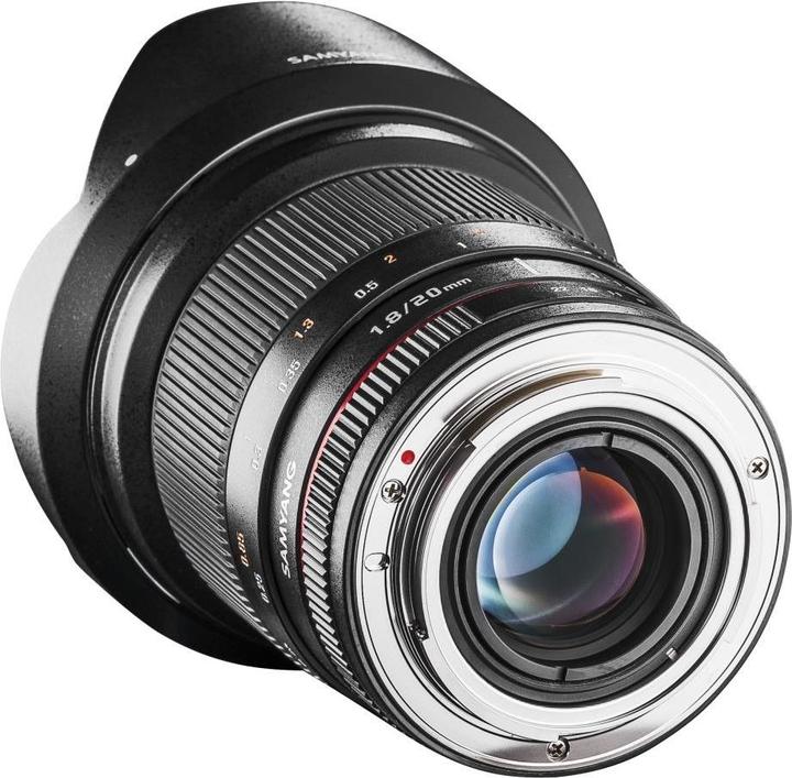 Image du produit Samyang 20mm f/1.8 ED AS UMC - Nikon F (Nikon F, Plein format)
