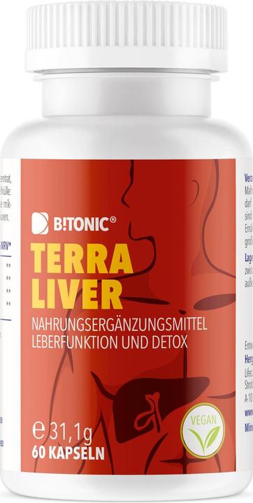Actual product image B!tonic Terra Liver 60 capsules (60 Piece, Capsules)