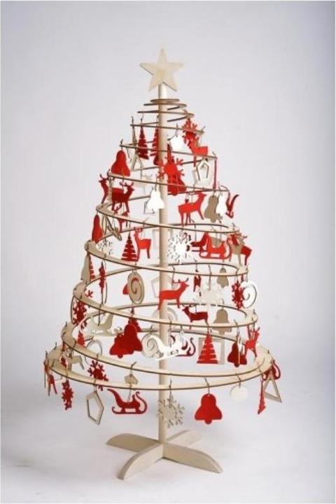 Actual product image Spira Christmas Tree SPIRA SMALL mix combo STAR (98 -part)