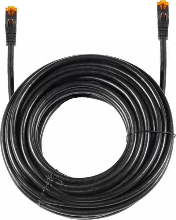Image du produit Helos Câble patch RJ-45 (M) vers RJ-45 (M) (S/FTP, CAT6a, 25 m)