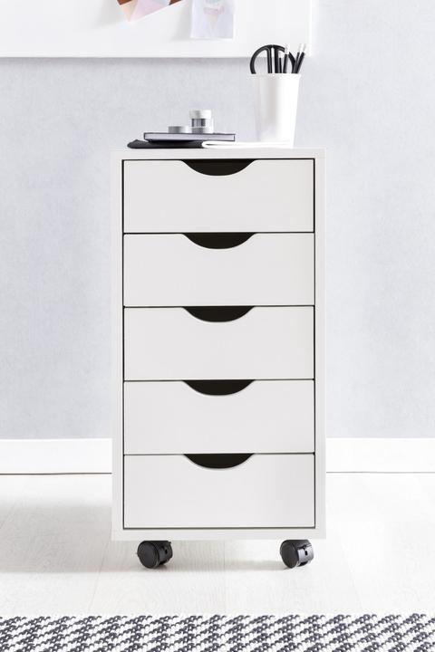 Immagine prodotto FineBuy Roll container in legno impiallacciato faggio