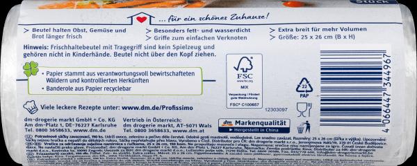 Image du produit dm Profissimo Sachet fraîcheur avec poignée