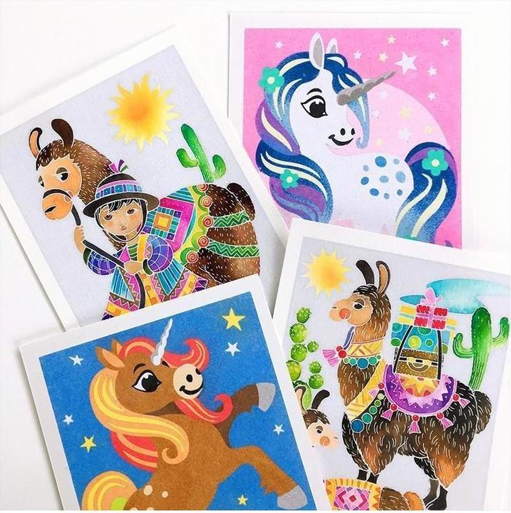 Actual product image Sentosphere Unicorns