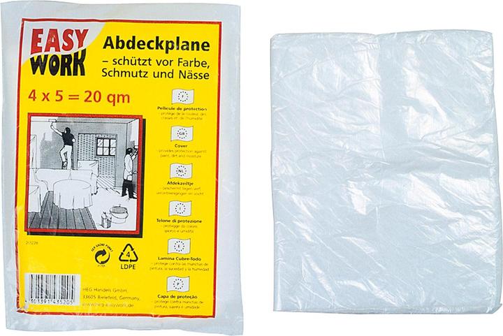 Image du produit Easy Work Film de masquage pour peintres (4 m, 5000 mm)