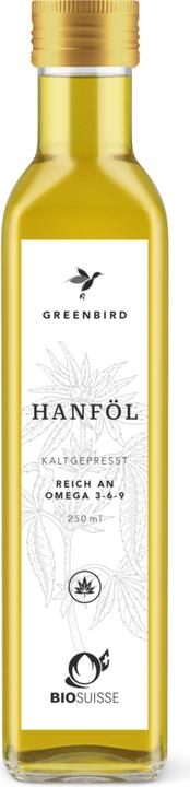 Actual product image Greenbird Bio Suisse Hemp Oil 250ml (250 ml)
