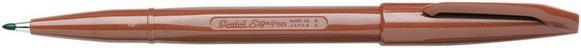 Actual product image Pentel Fibre pen Sign Pen (Brown, 1 x)