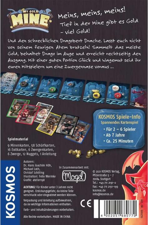 Actual product image Kosmos My Gold Mine (German)