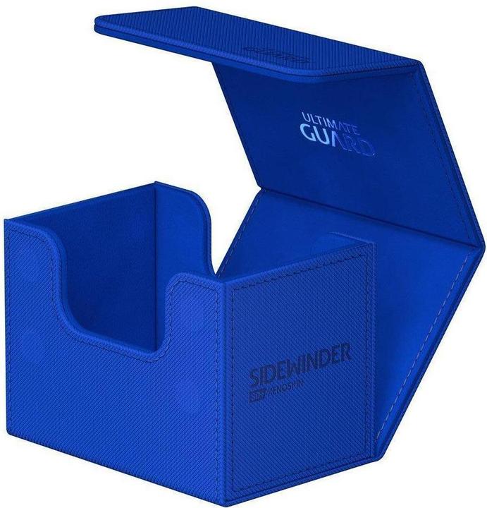 Ultimate Guard Kartenbox XenoSkin Sidewinder Monocolor 80+ Blau