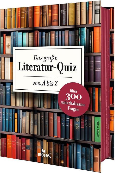 Produktbild MOS55034 - Das grosse Literaturquiz von A bis Z, für 2 oder mehr Spieler, ab 12 Jahren (DE-Ausgabe) (Deutsch)