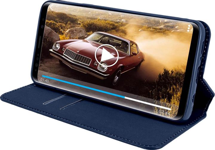 Immagine prodotto Avizar Flip Cover Wallet Classic Edition per Samsung Galaxy S9 - Blu scuro (Samsung Galaxy S9)