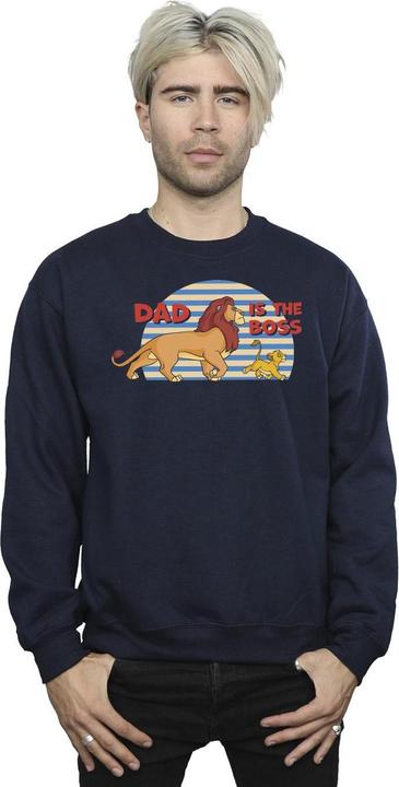 Actual product image Disney Mens The Lion King Dad Boss Sweatshirt (M)