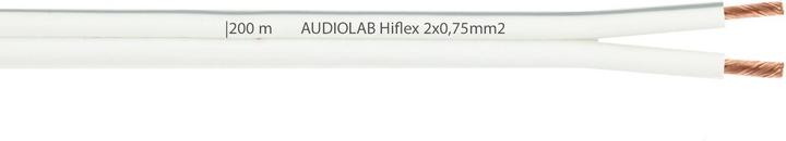 Actual product image Audioraq AUDIOLAB Hiflex LS cable, 2x0.75mm² white (200 m, 0.75 mm²)