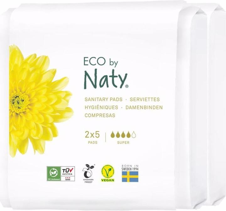Naty Bio-Damenbinden (1 x, Damenbinden)