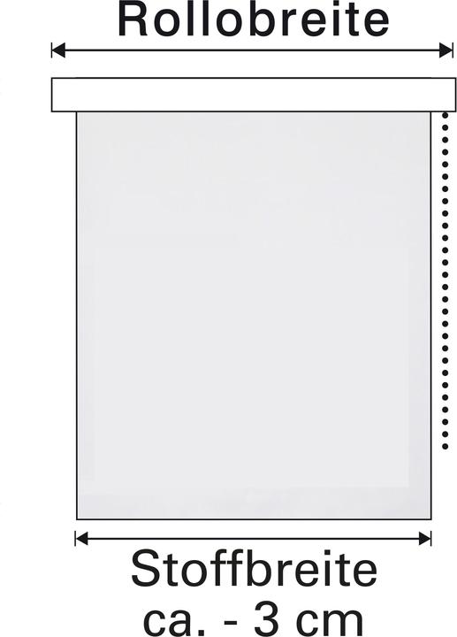 Actual product image Gardinia EASYFIX roller blind Digiprint Blackout Isabella (110 x 150 cm)