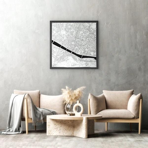 Immagine prodotto Cityframes Zurigo Dimensione L (64 x 64 x 12 cm)