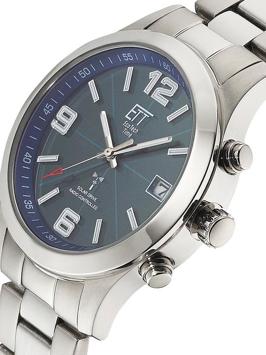 Actual product image ETT EGS-11485-32M Solar Drive Radio Control Watch Gobi Men's Watch 41mm 10ATM (Analogue wristwatch, 41 mm)