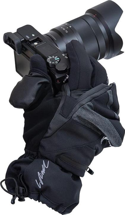 Actual product image Vallerret Photo Gloves SKADI LRS Zipper Mitt black XL (XL)