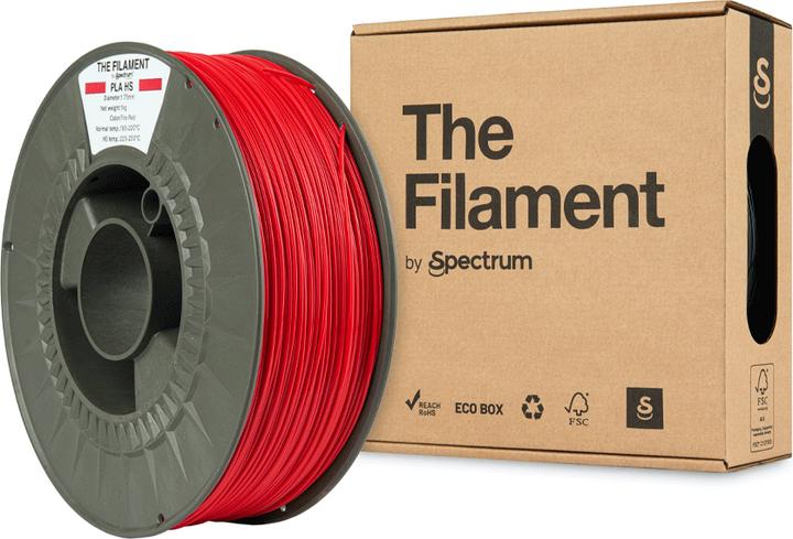 Immagine prodotto Verbatim The Filament PLA HS 1.75mm Fire Red 1kg (PLA, 1.75 mm, 1000 g, Rosso)