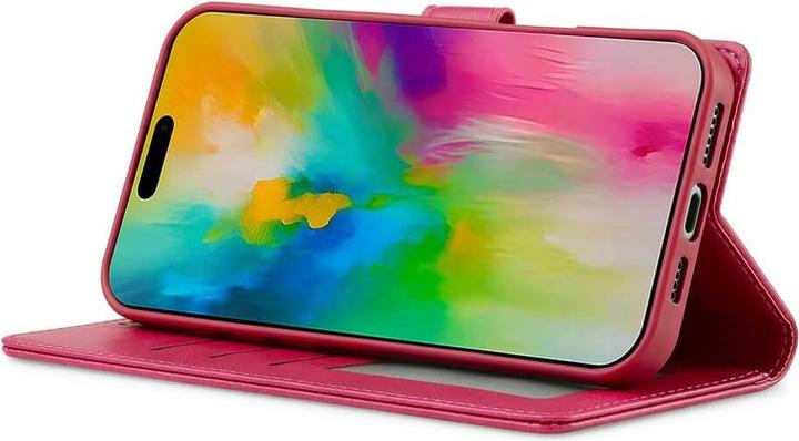Actual product image LC.Imeeke iPhone 16 Pro - leather case cover (Apple iPhone 16 Pro)