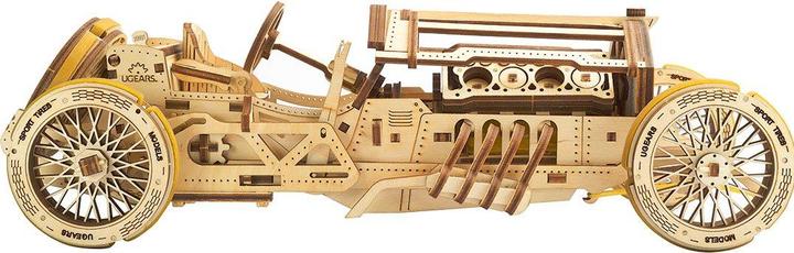 Actual product image Ugears U-9 Grand Prix Car