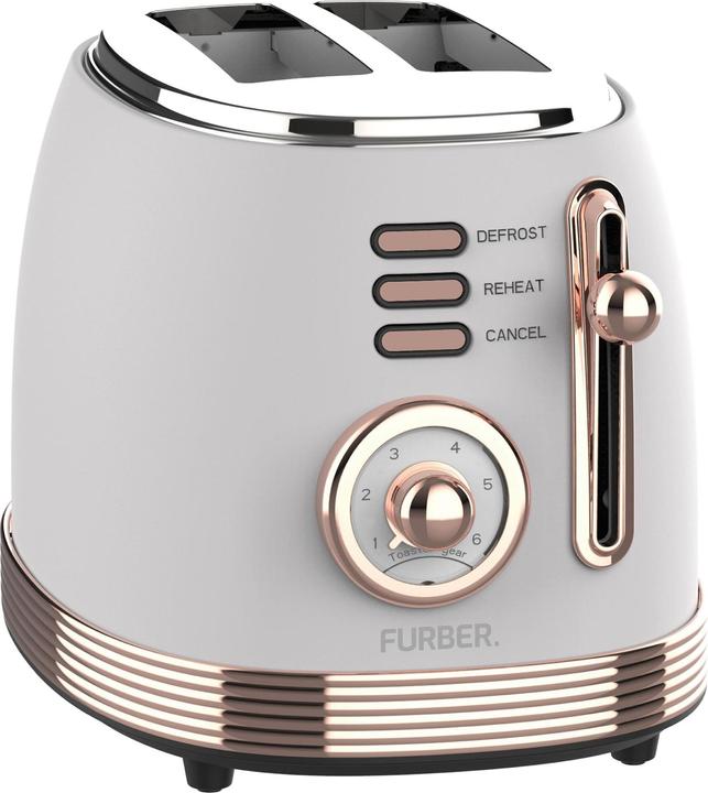 Actual product image Furber Toaster Rose Gold