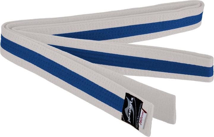 Produktbild Ju-Sports Budogürtel weiss/blau/weiss