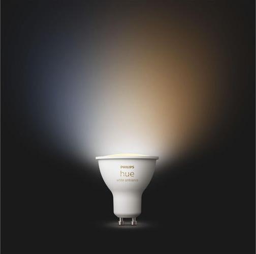 Image du produit Philips Hue 4.2W GU10 1P (GU10, 4.20 W, 400 lm, 1 x, E)