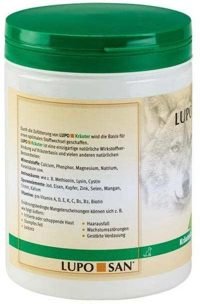 Produktbild Luposan Hunde-Nahrungsergänzung Kräuter Pellets, 675 g (1 Stk., 768 g)