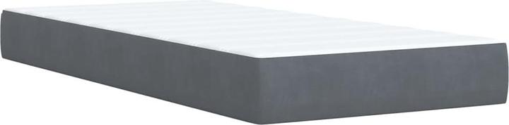 Actual product image VidaXL Bo x spring bed with mattress 180 x 200 cm velvet (180 x 200 cm, 180 x 200 cm)