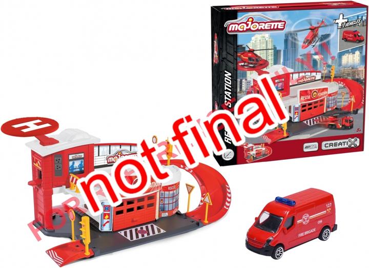 Immagine prodotto Majorette Stazione di soccorso Creatix + 1 veicolo