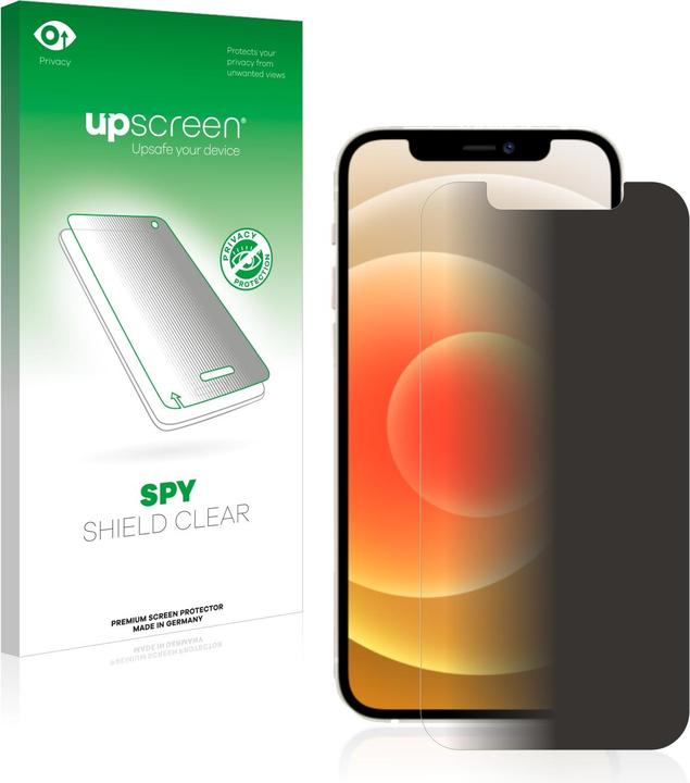 Actual product image upscreen Spy Shield Privacy Protector (1 Piece, Apple iPhone 12)
