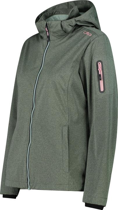 Immagine prodotto CMP Campagnolo Giacca donna Light Melange con cappuccio e zip (40, M)