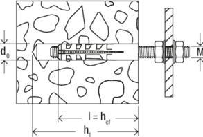 Actual product image Fischer letbetonskrue 8x90 - T/direkte montage u/forborring, undersaenket hoved, 50stk (20 pcs.)