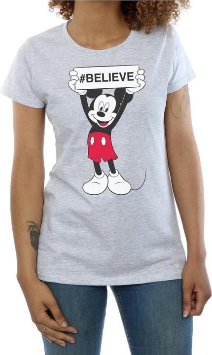 Immagine prodotto Disney Mickey MouseBelieve Maglietta Donna (M)