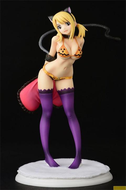 Image du produit Orca Fairy Tail statuette 1/6 Lucy Heartfilia - Halloween CAT Gravure Style 25 cm
