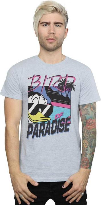 Actual product image Disney Mens Donald Duck Bird Of Paradise T-Shirt (XXL)