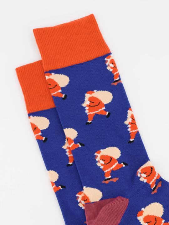 Actual product image DillySocks Hurry Up Santa (Single pack, One size)