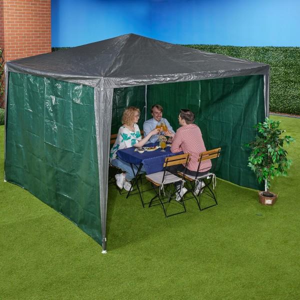 Actual product image Relaxdays 3x gazebo side parts (10 cm, 300 cm)