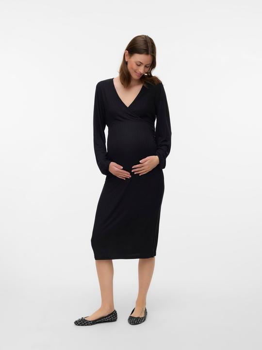 Actual product image Mamalicious Regular fit V-neck midi dress Dress (S)