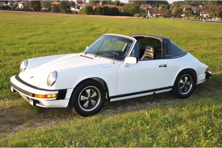 Image du produit Schuco Porsche 911 Targa blanche 1:18