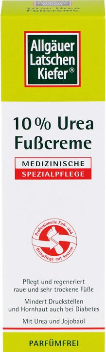 Allgäuer Pin de montagne 10 % urée crème pour les pieds, 100 ml de crème (Crème et gel pour les pieds, 100 ml)