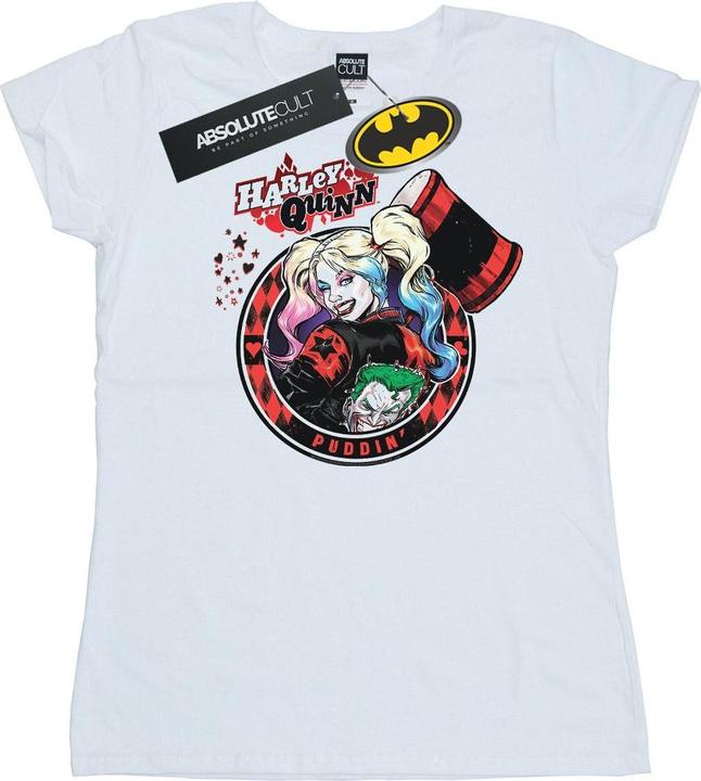 Immagine prodotto Harley Quinn Joker Patch Maglietta Donna (M)